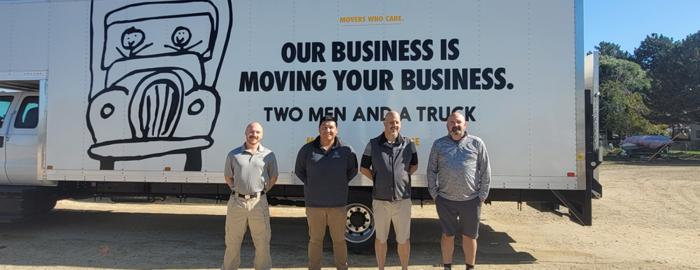 TWO MEN AND A TRUCK franchisee and veteran Terry Bruns